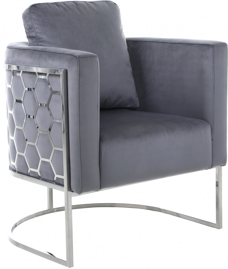 Chaise en velours Casa