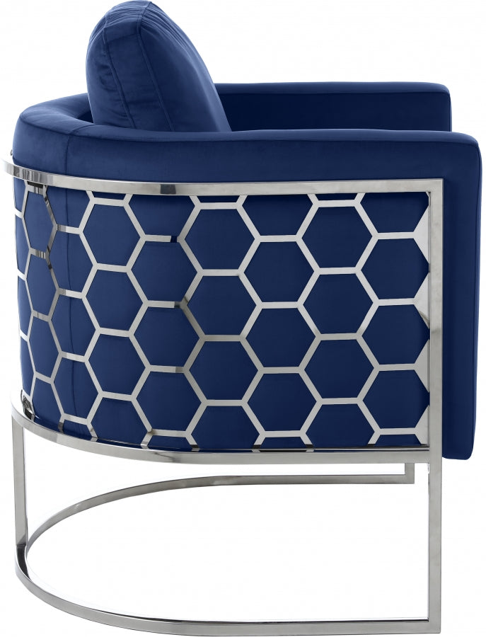 Chaise en velours Casa