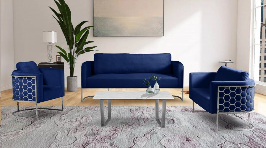 Chaise en velours Casa