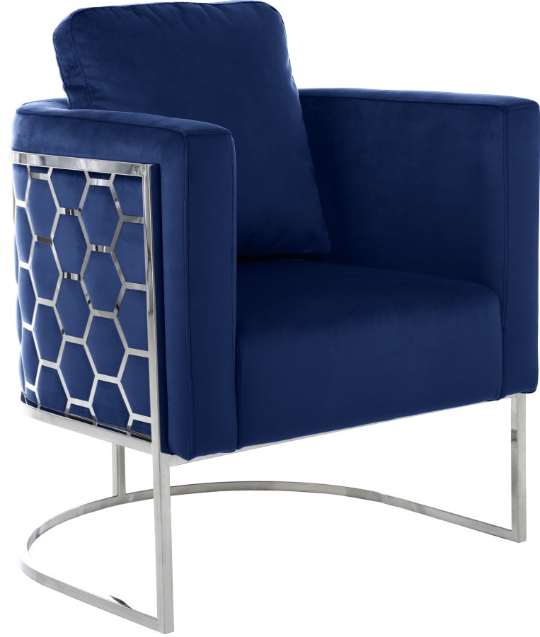 Chaise en velours Casa