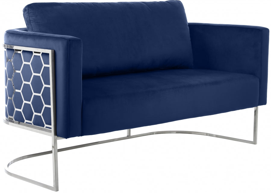 Causeuse en velours Casa