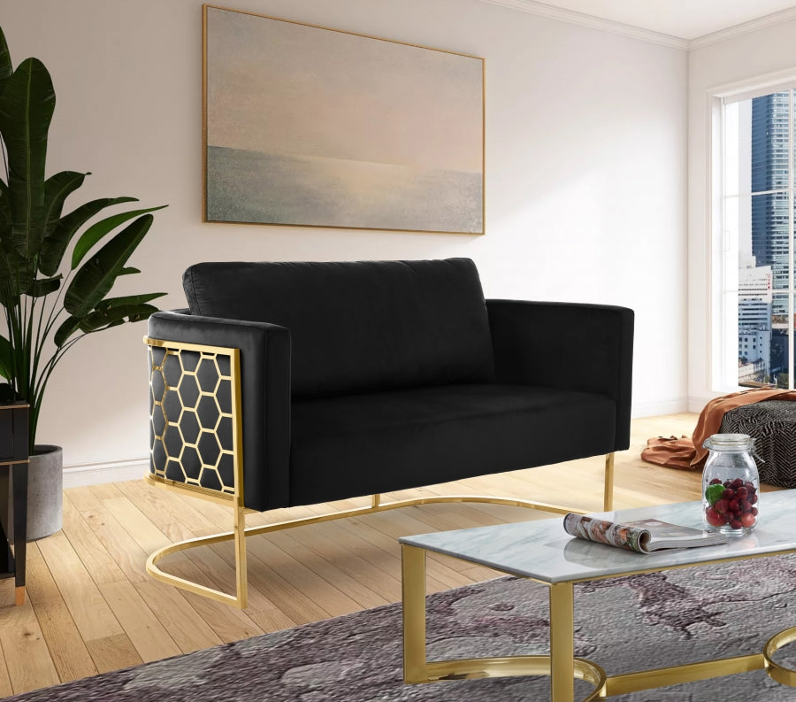Causeuse en velours Casa 