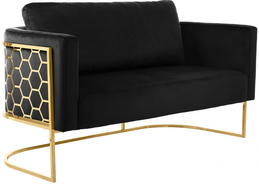 Causeuse en velours Casa