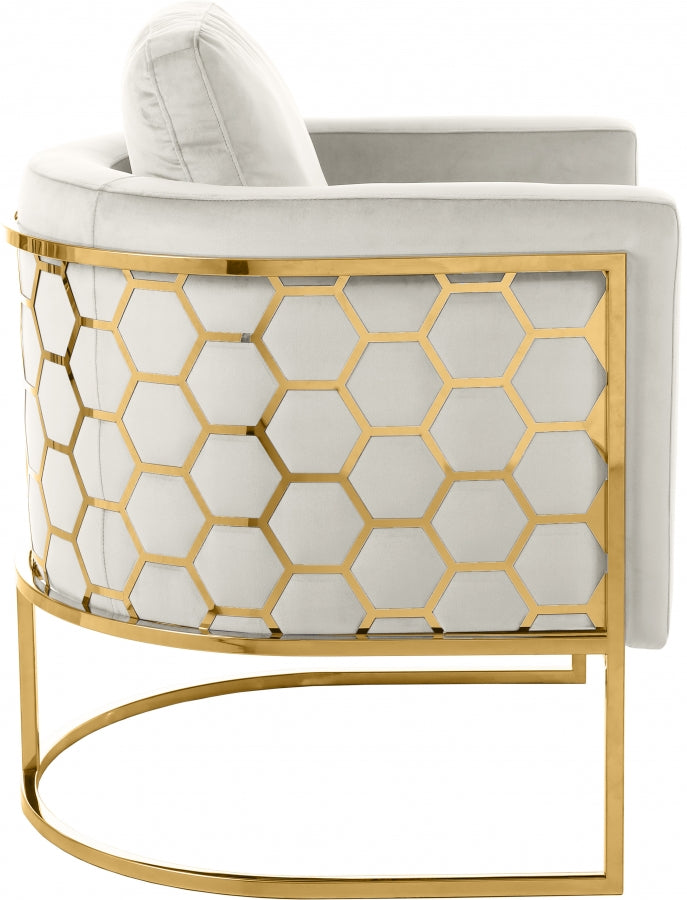 Chaise en velours Casa