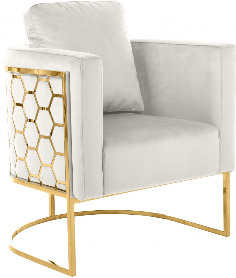 Chaise en velours Casa