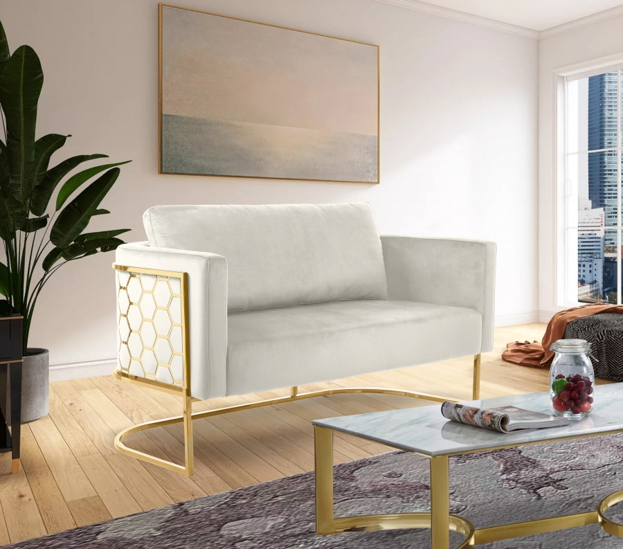 Causeuse en velours Casa 