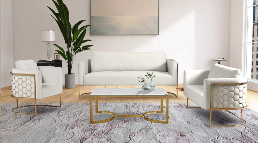 Causeuse en velours Casa 