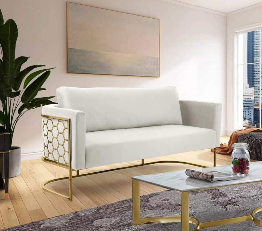 Canapé en velours pour la maison