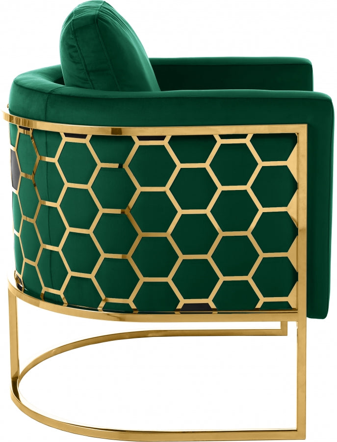 Chaise en velours Casa