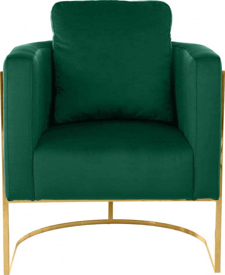 Chaise en velours Casa