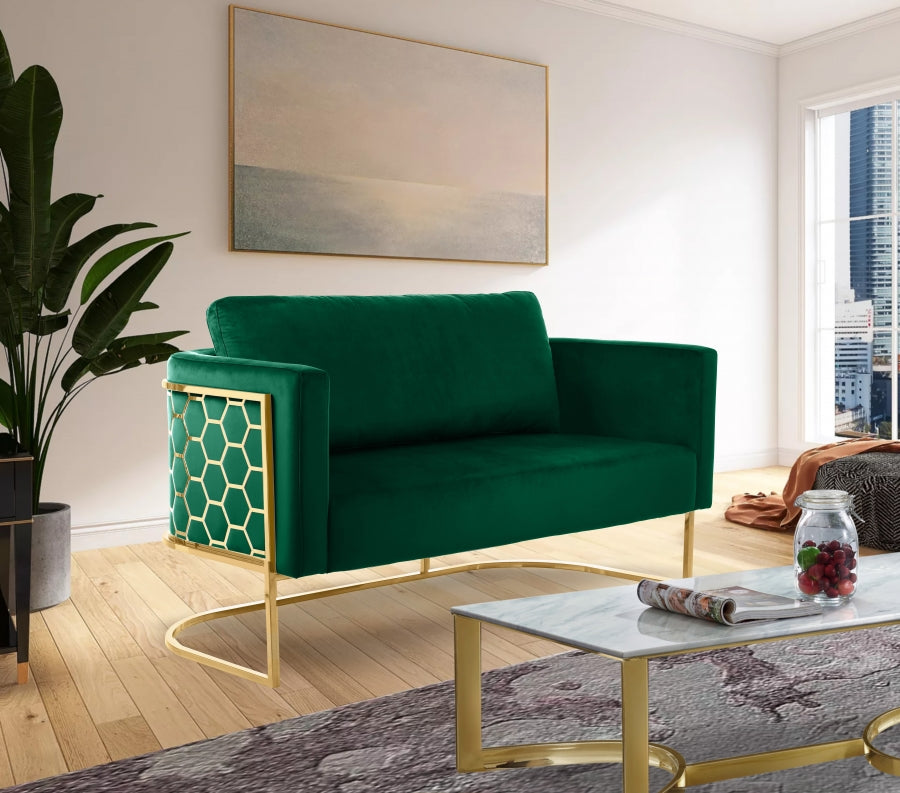 Causeuse en velours Casa 