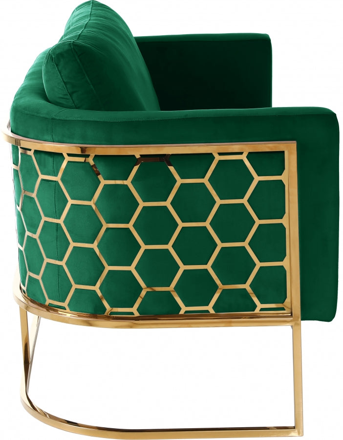 Causeuse en velours Casa 
