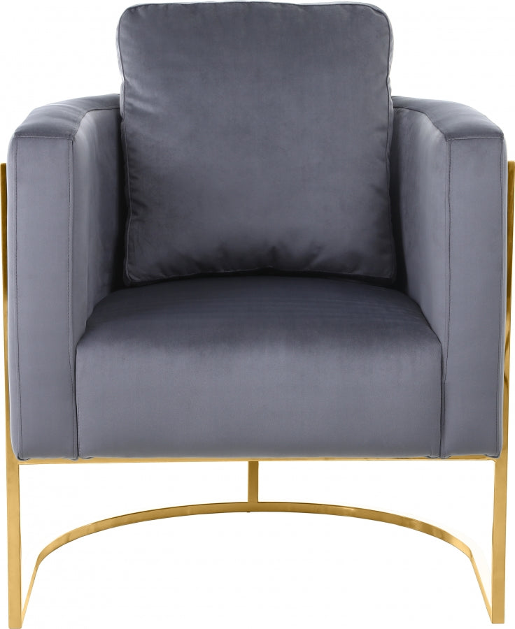 Chaise en velours Casa