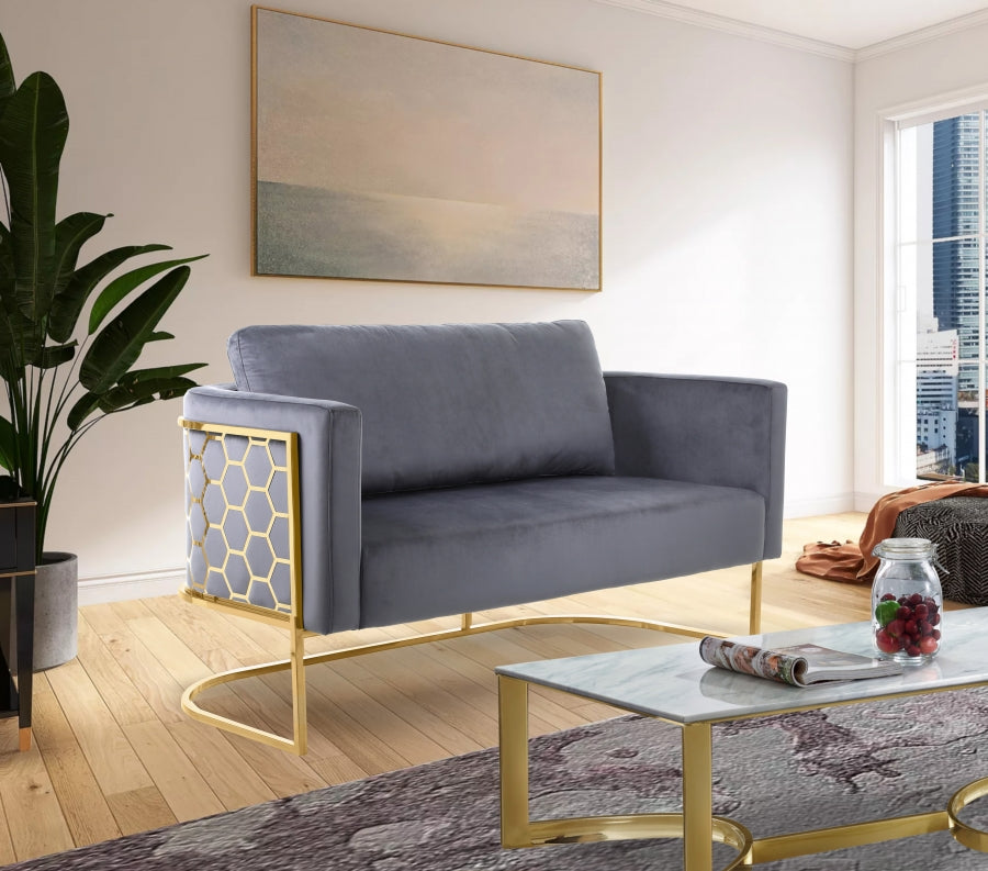 Causeuse en velours Casa 