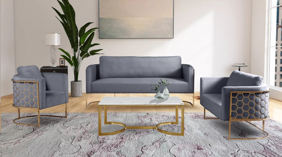 Causeuse en velours Casa 