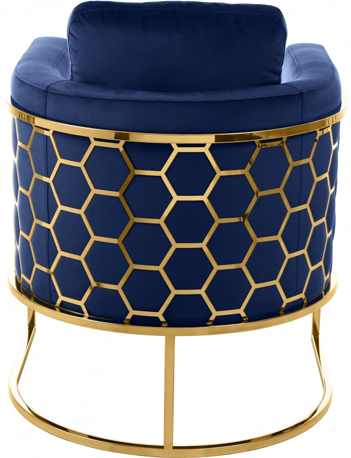 Chaise en velours Casa