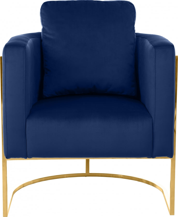 Chaise en velours Casa