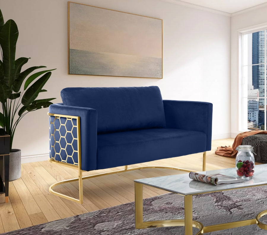 Causeuse en velours Casa 