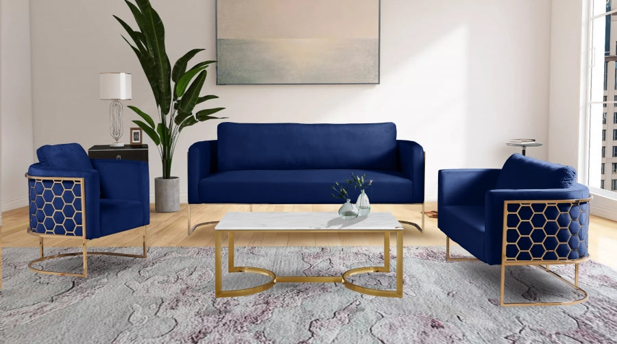 Causeuse en velours Casa 