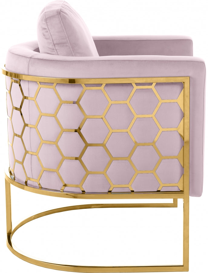 Chaise en velours Casa