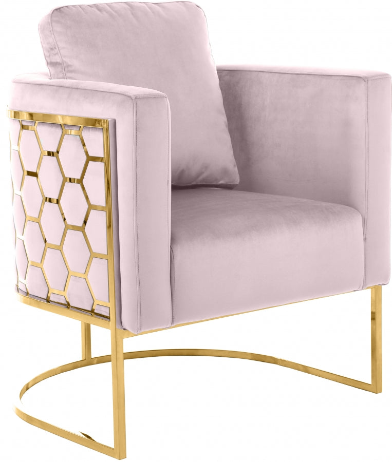 Chaise en velours Casa