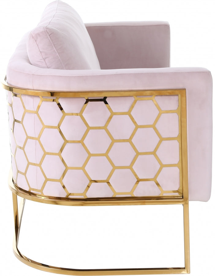 Causeuse en velours Casa 