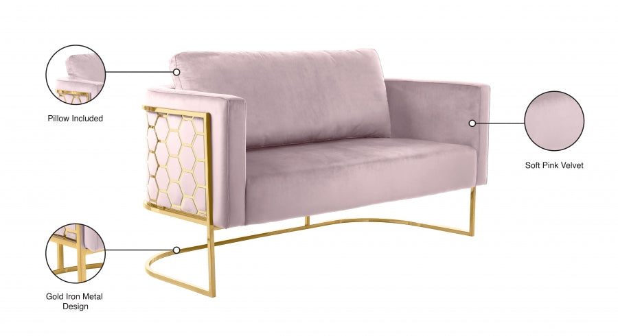 Causeuse en velours Casa 