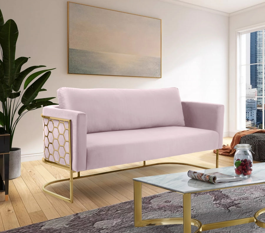 Canapé en velours pour la maison