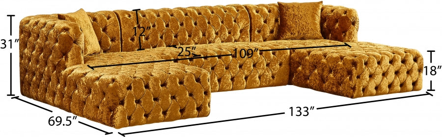 Coco Velours 3pc. En coupé
