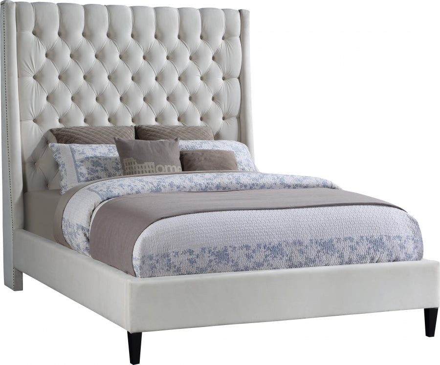 Lit en velours Fritz