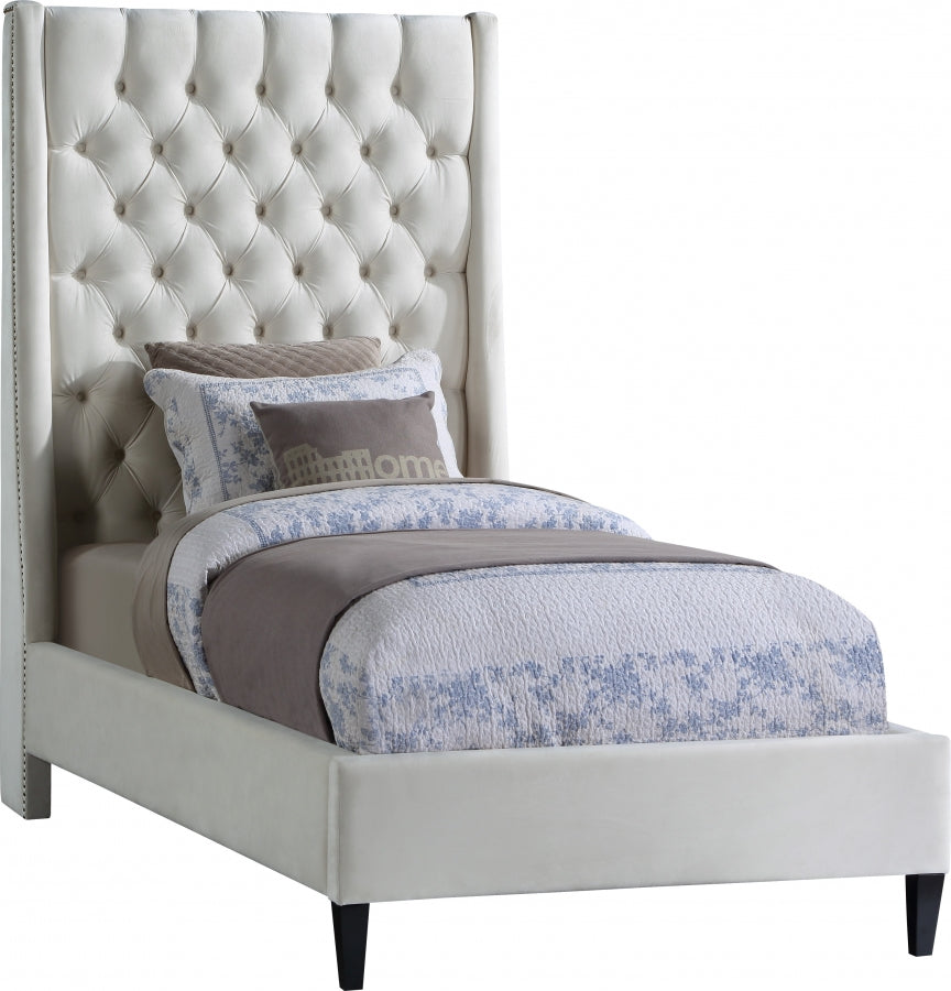 Lit en velours Fritz