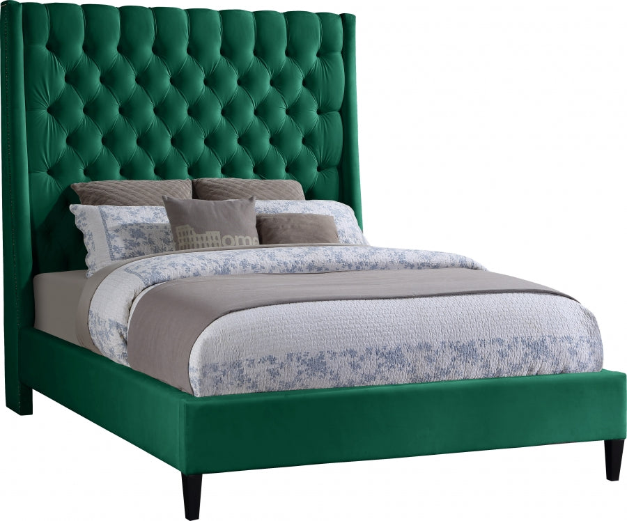 Lit en velours Fritz