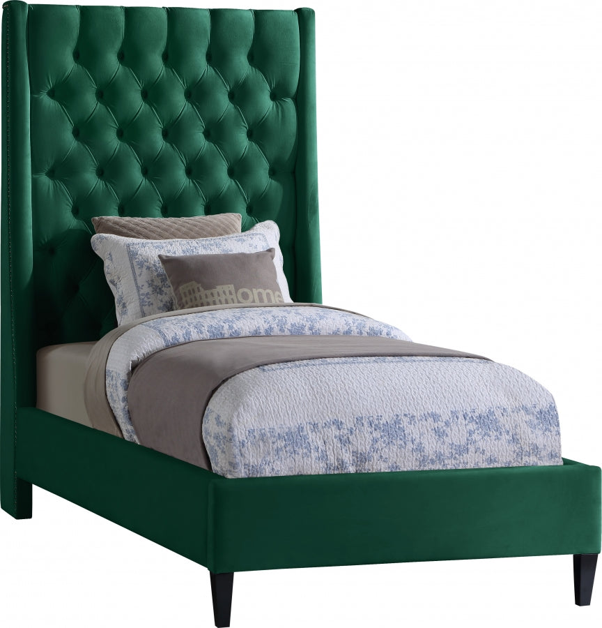 Lit en velours Fritz