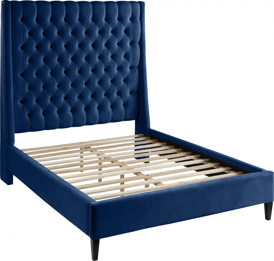 Lit en velours Fritz