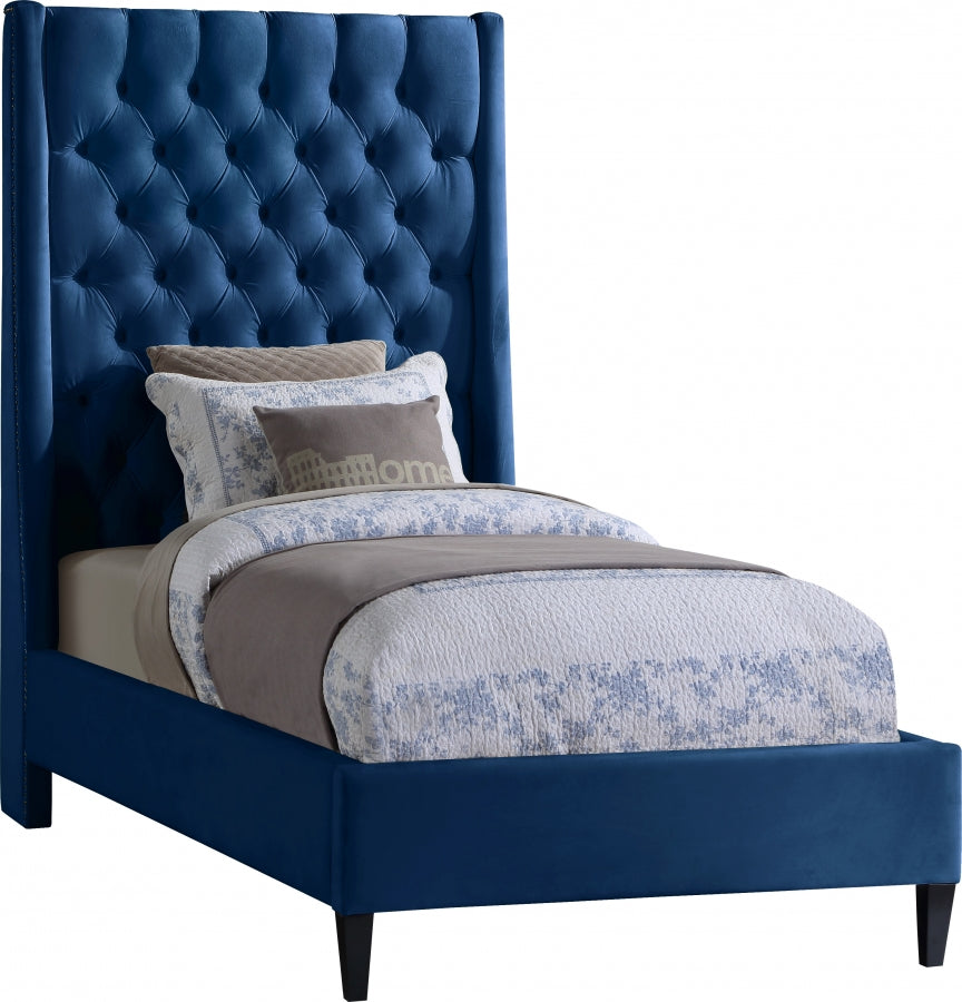 Lit en velours Fritz