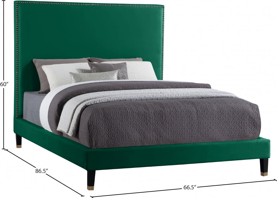 Lit en velours Harlie