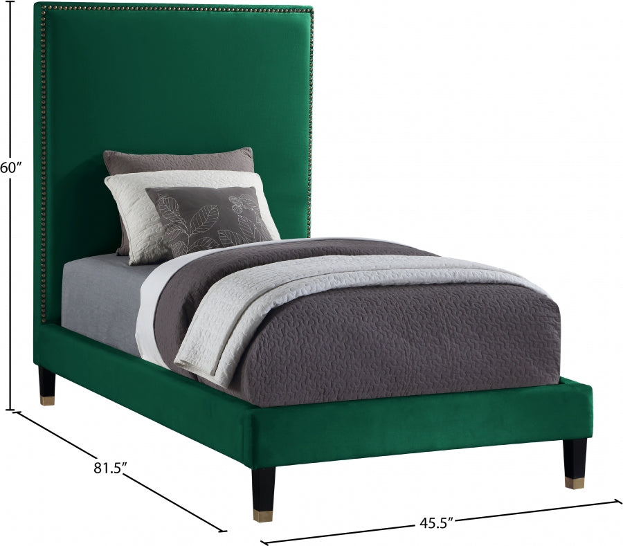 Lit en velours Harlie