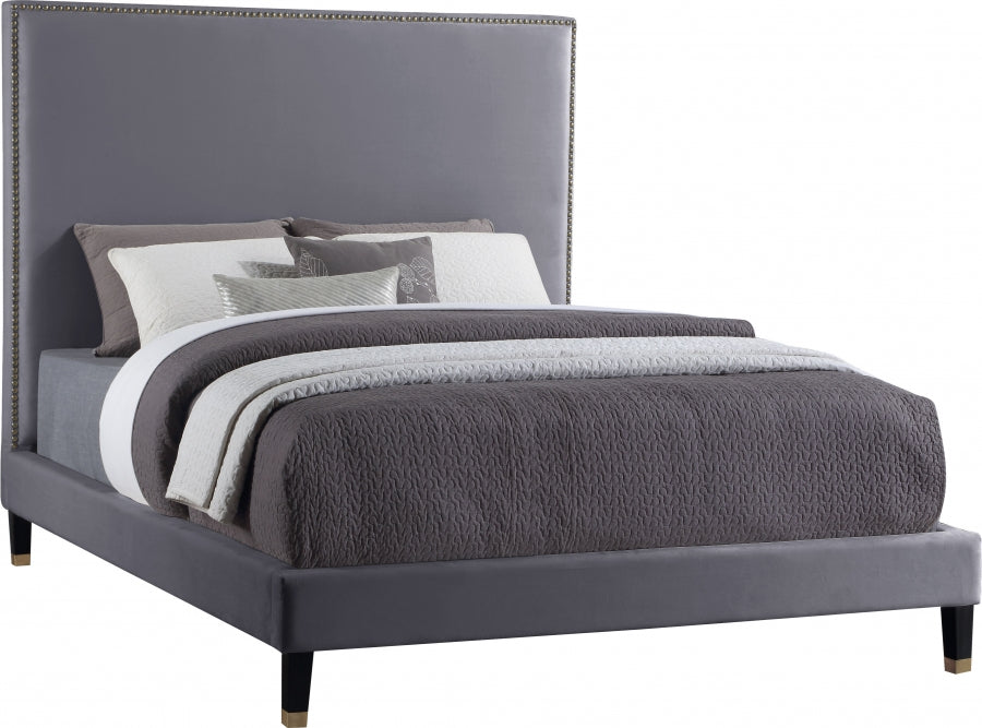 Lit en velours Harlie