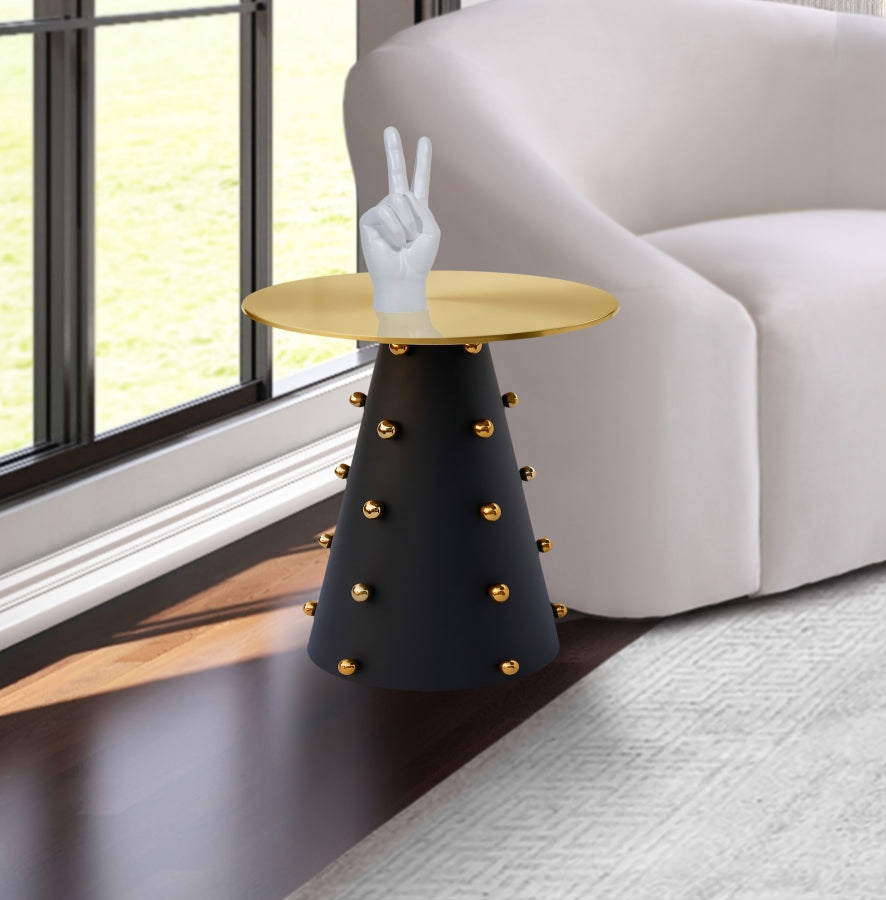 Table de bout corbeau
