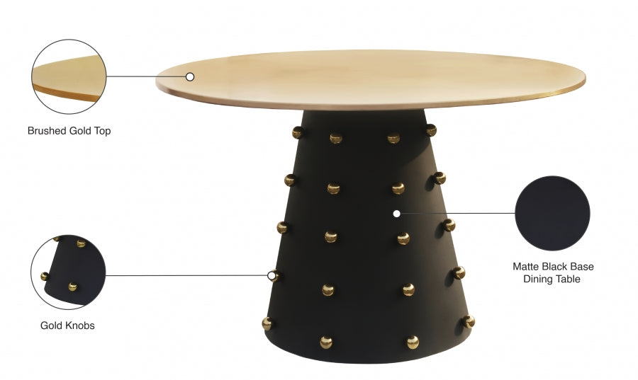 Table à manger Corbeau