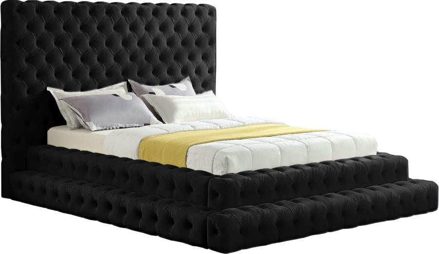 Lit en velours Revel