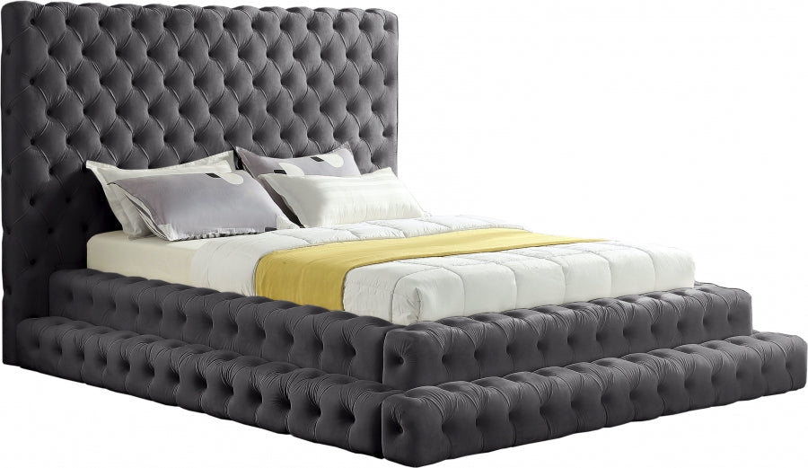 Lit en velours Revel