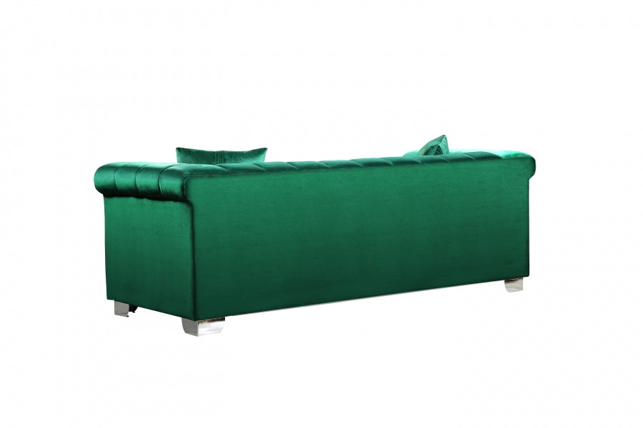 Causeuse en velours Kayla 