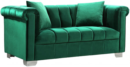 Causeuse en velours Kayla