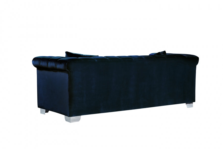 Causeuse en velours Kayla 