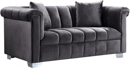 Causeuse en velours Kayla