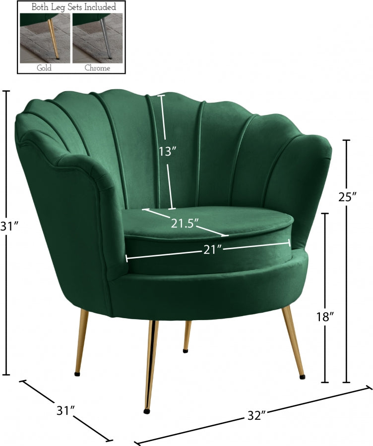 Chaise Gardénia Velours