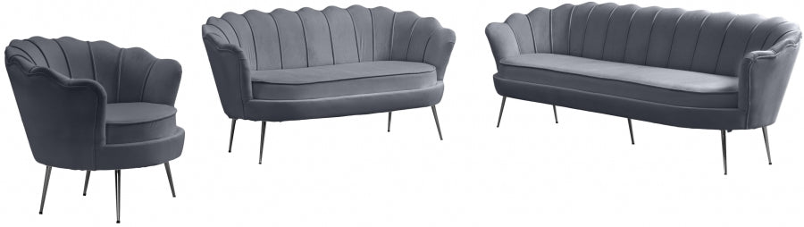Chaise Gardénia Velours