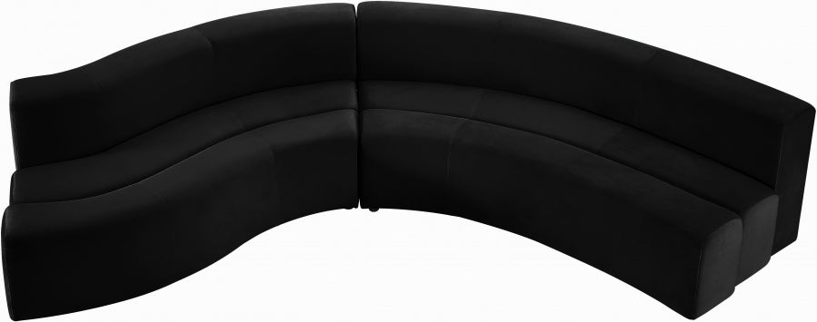 Boucles Velours 2pc. En coupé