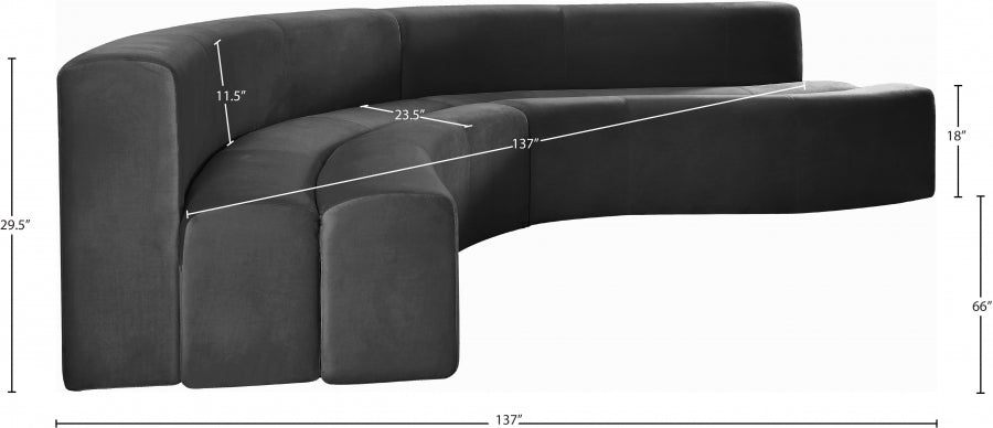 Boucles Velours 2pc. En coupé
